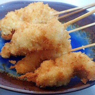 ❤鶏ムネ肉の串揚げ❤